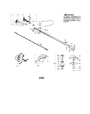 Driveshaft/shield/handle