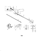 Driveshaft/shield/handlebar
