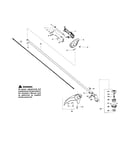 Driveshaft/handle/shield