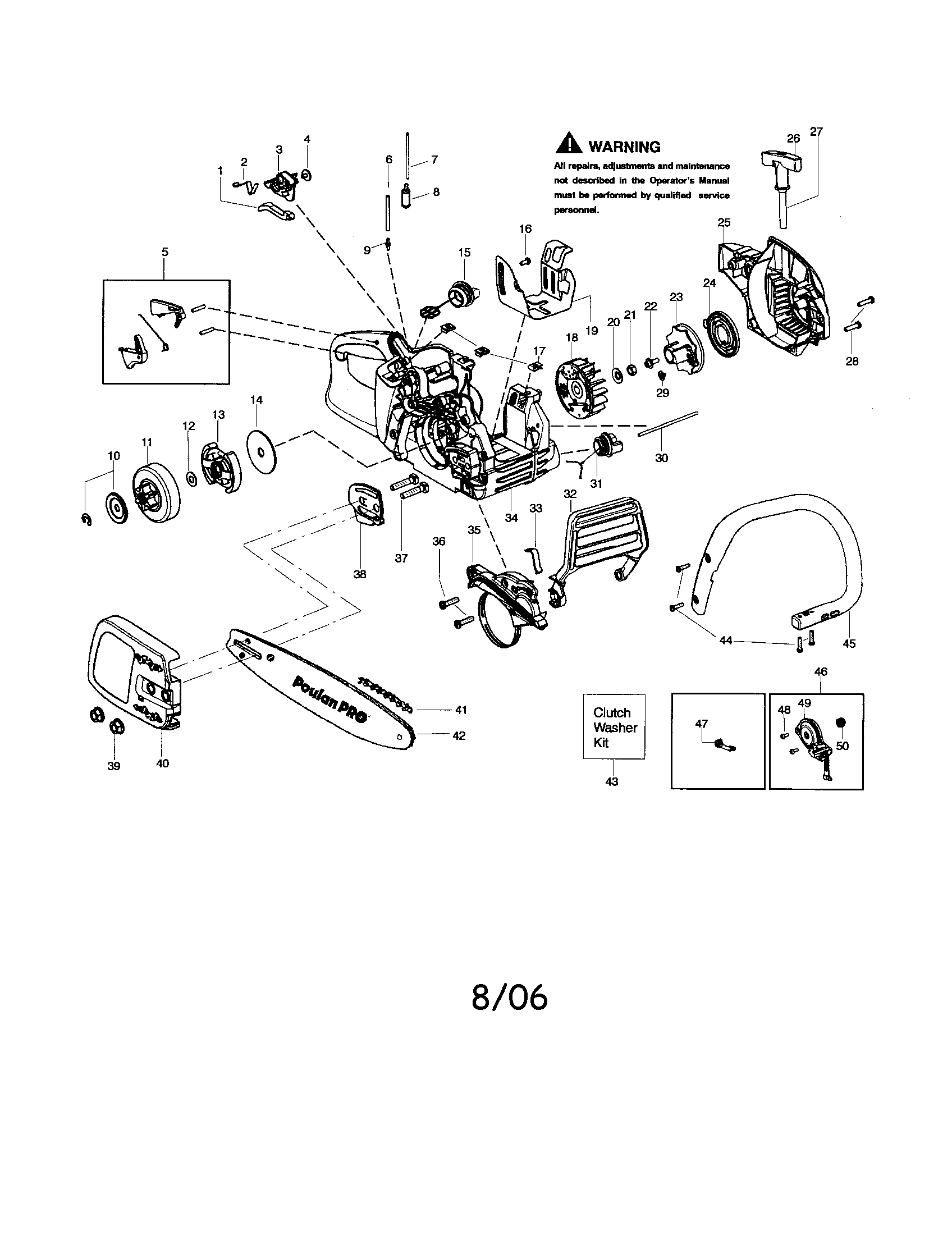 Chassis/bar/handle