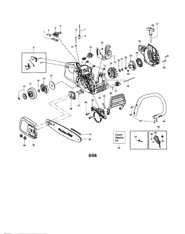Chassis/bar/handle