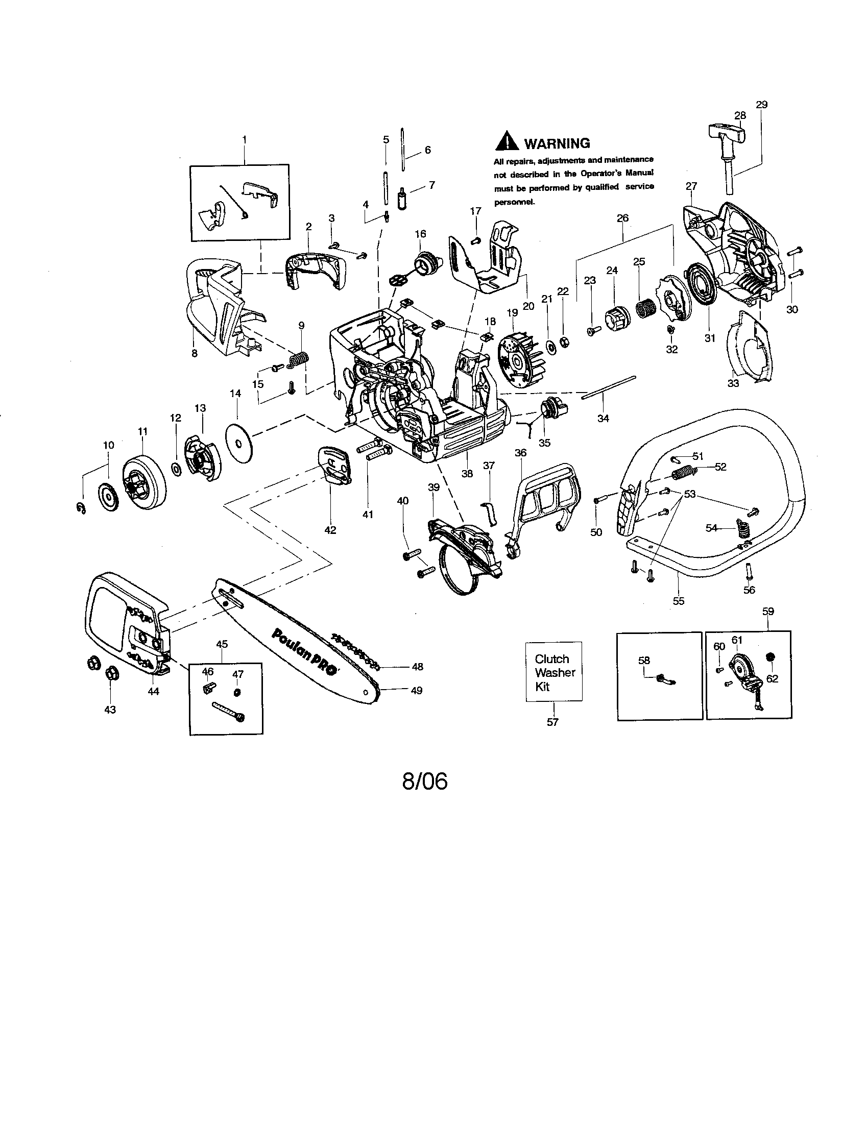Chassis/bar/handle