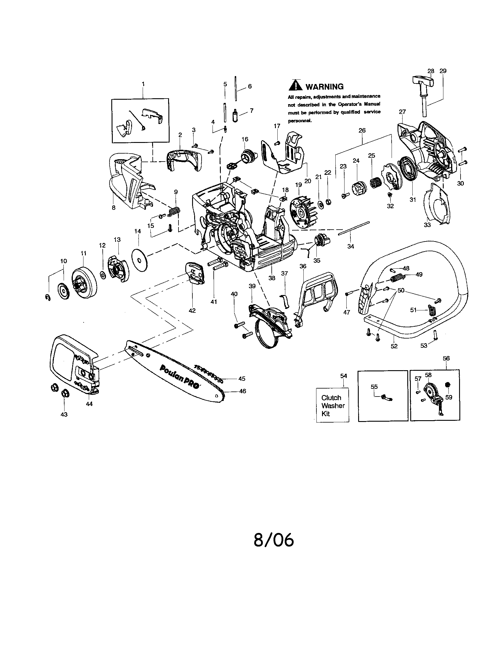 Chassis/bar/handle