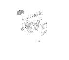 Weed Eater BV1850LE TYPE 3 housing/handle diagram