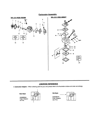 Carburetor assembly