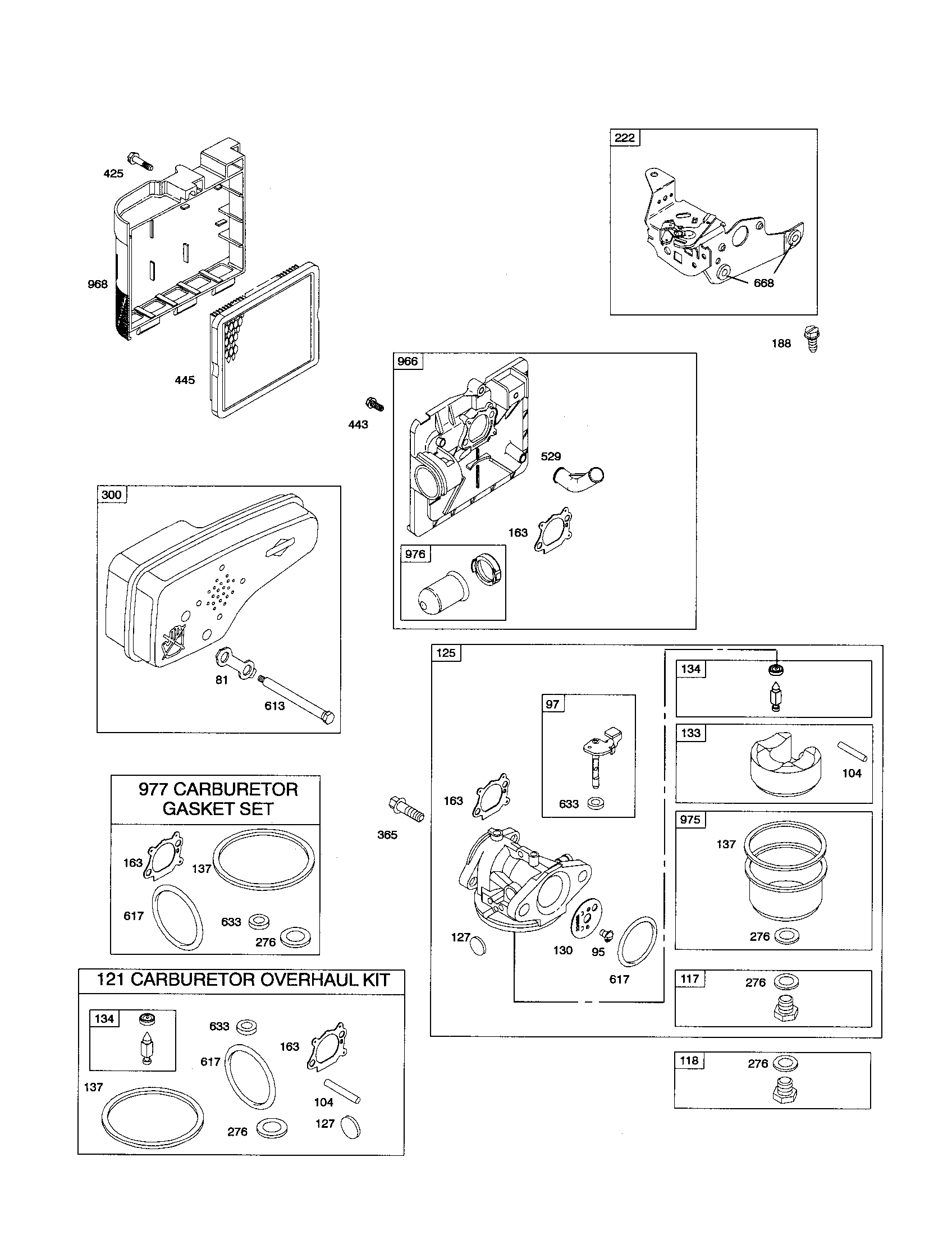 Carburetor/muffler