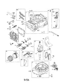 Cylinder/crankshaft/sump