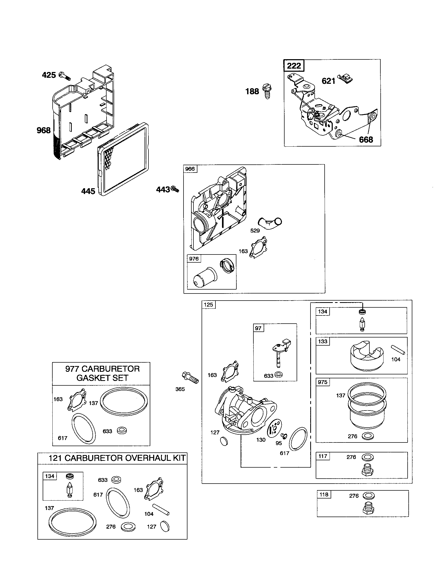 CARBURETOR/AIR CLEANER