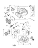 Cylinder/crankshaft/sump