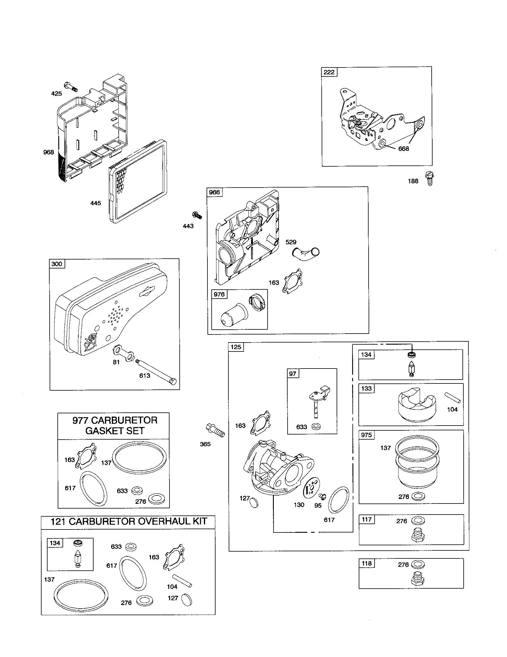 Carburetor/muffler