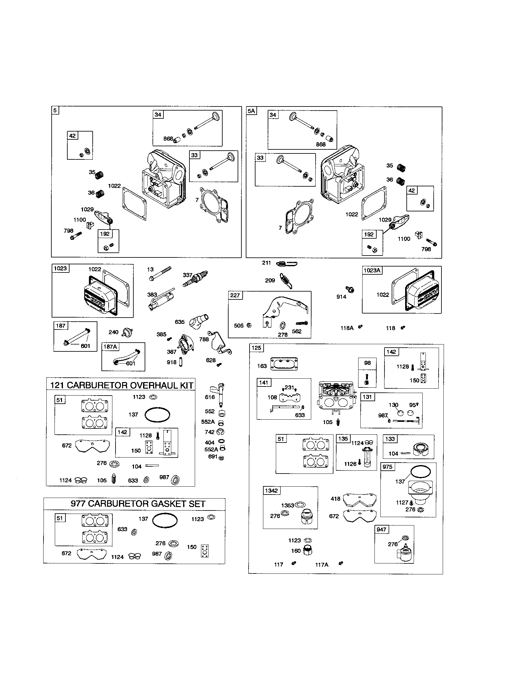 CYLINDER HEAD/CARBURETOR