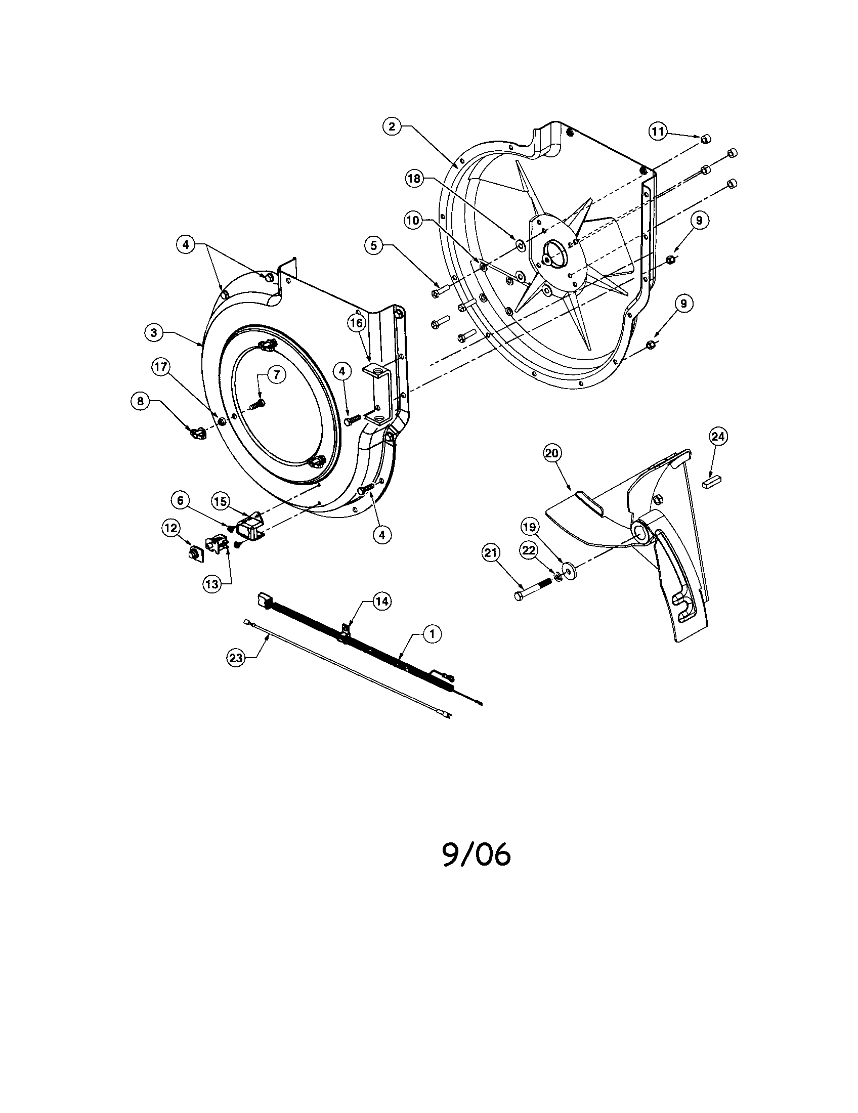 Impeller housing assembly