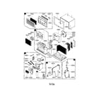 Friedrich US10B10A-A room a/c diagram