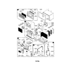 Friedrich US10B30A-A room a/c diagram