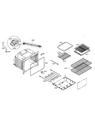 Burner/broil/racks