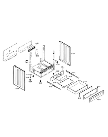 Side panels/drawer