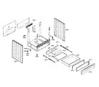 Bosch HEI7152U/01 side panels/drawer diagram