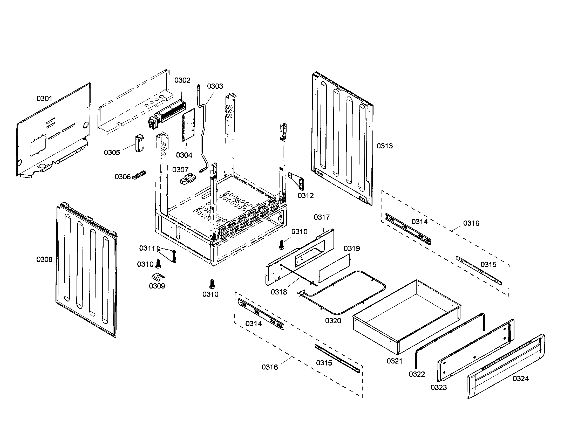 DRAWER/SIDE PANELS