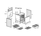 Bosch HDS7152U/01 side panels/racks diagram