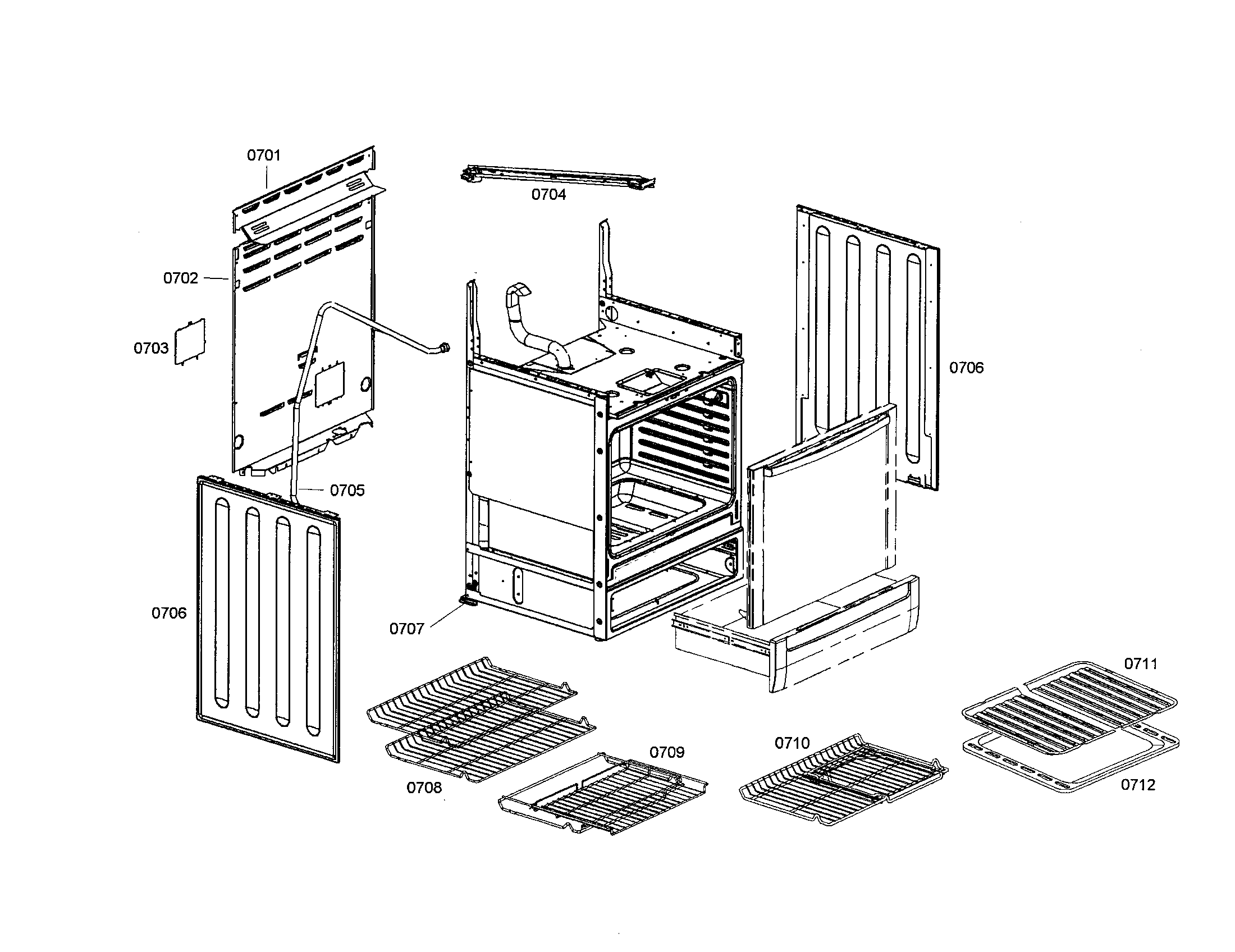 SIDE PANELS/RACKS