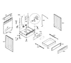 Bosch HGS5022UC/01 side panels/drawer diagram