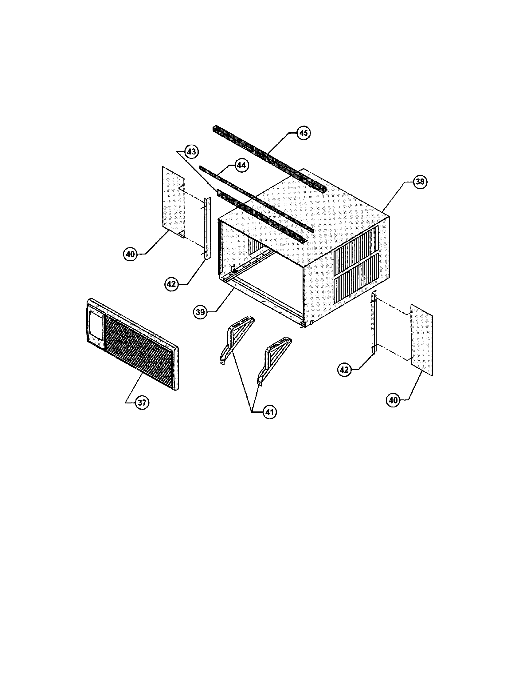 Cabinet and mounting