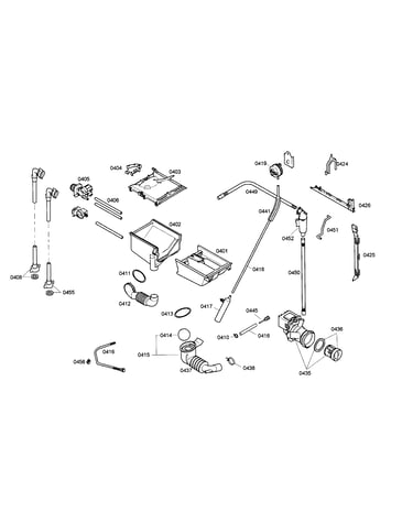 Dispenser/hose-sump