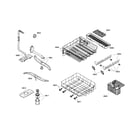 Bosch SRV53C03UC/30 spray arm/racks diagram