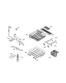 Spray arm/racks