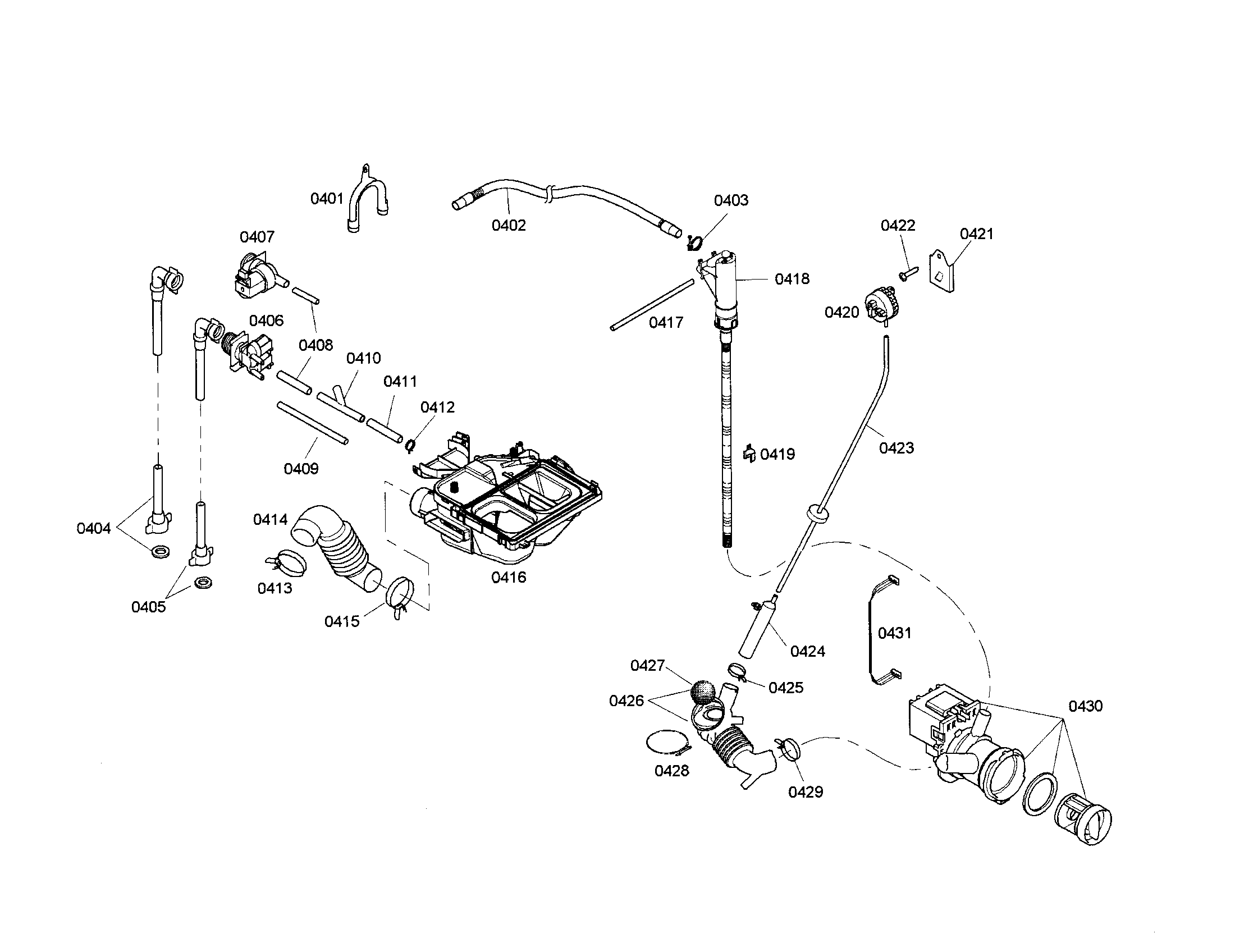 DISPENSER/SUMP