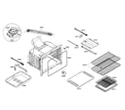 Bosch HGS3052UC/01 cabinet/racks diagram