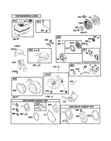 Rewind starter/flywheel