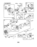 Cylinder/crankshaft/cylinder head