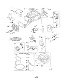 Cylinder/crankshaft/sump