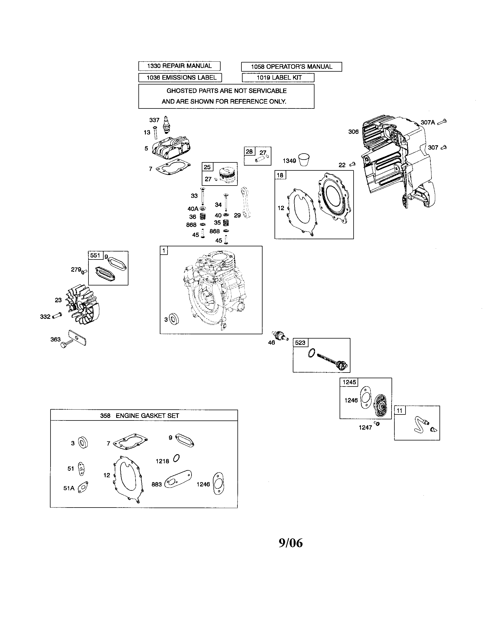 CYLINDER/GASKET SET