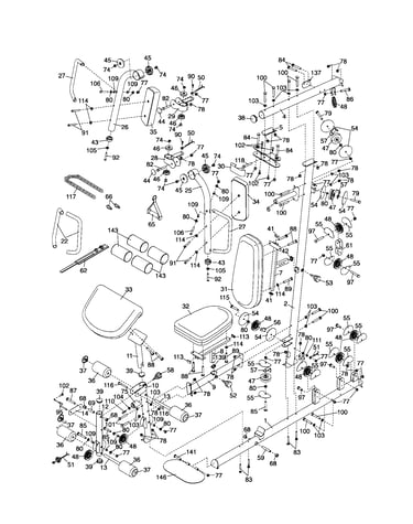 Base/seat/top frame