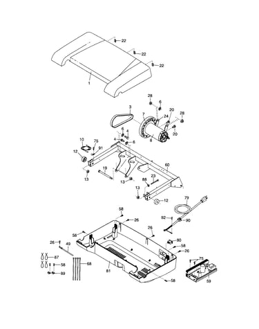 Motor/hood
