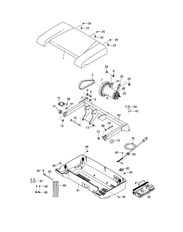 Motor/hood