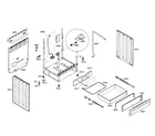 Bosch HGS7022UC/01 drawer/side panels diagram