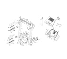 Proform 831296052 console/uprights diagram