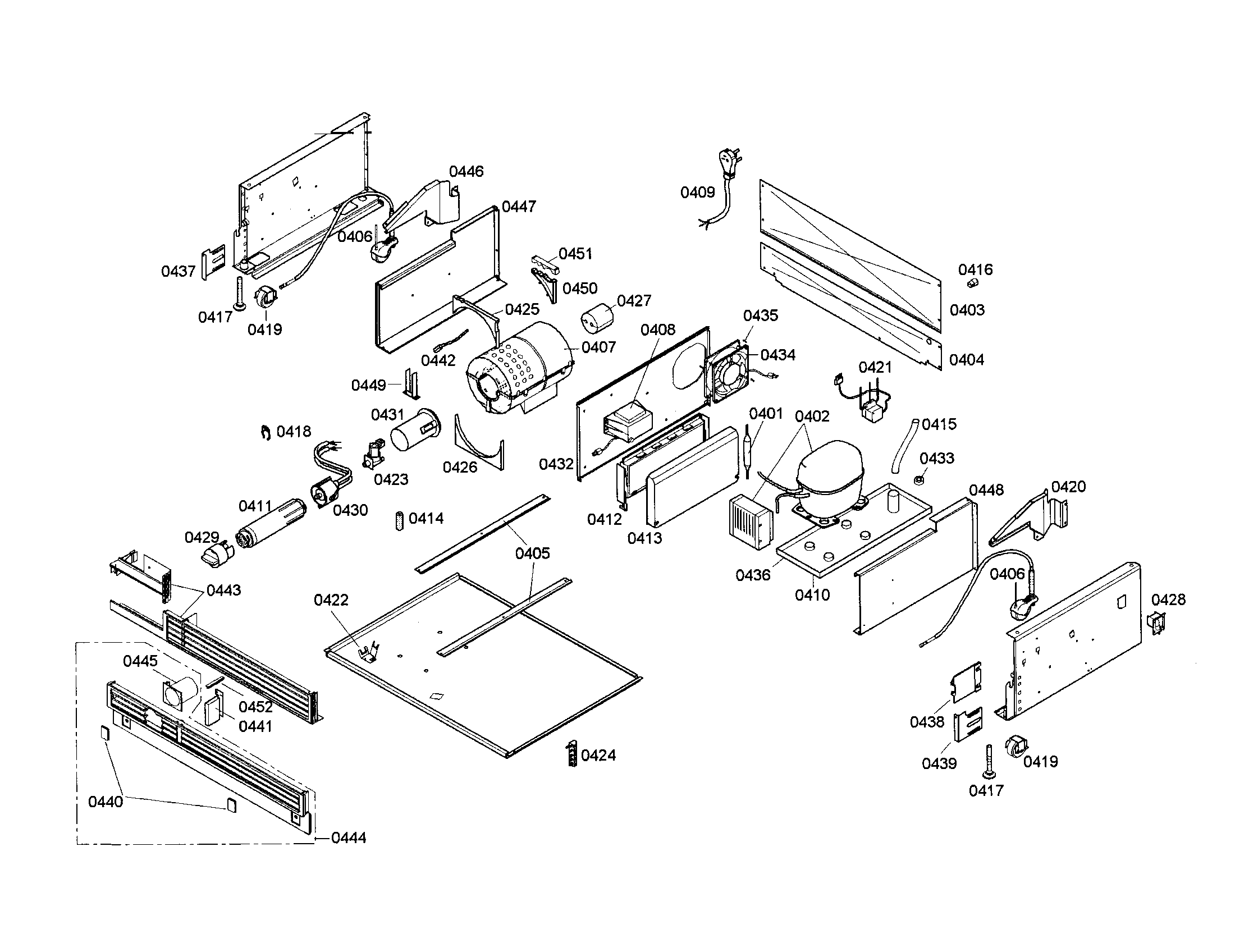 CONDENSER/COMPRESSOR