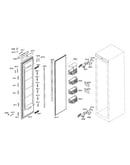 Refrigerator door