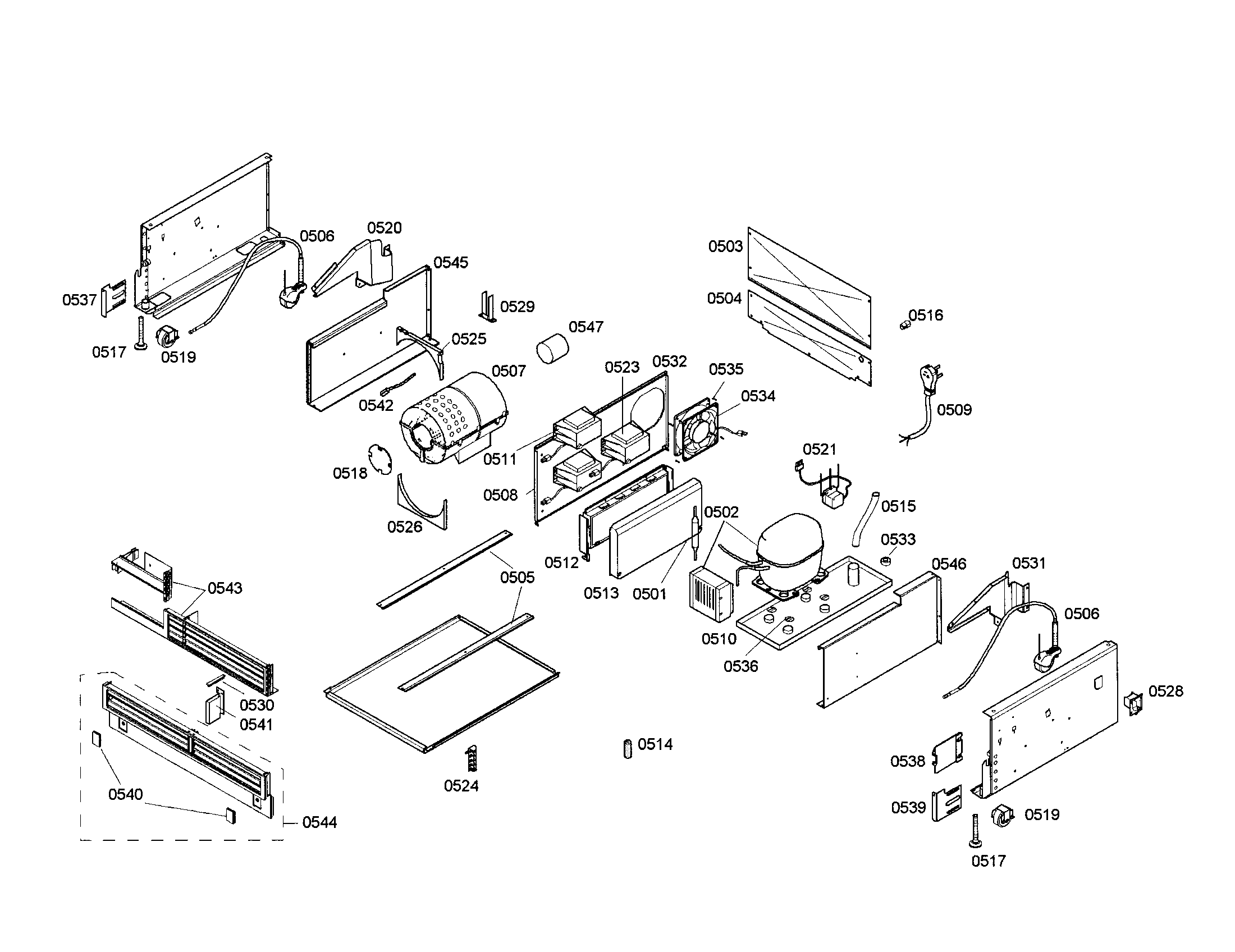 CONDENSER/COMPRESSOR