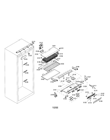 Refrigerator section