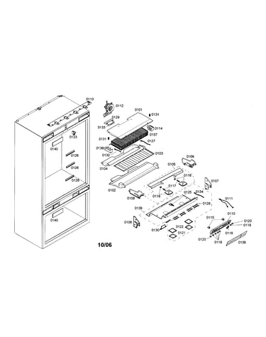 Refrigerator section