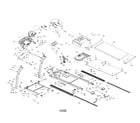 Horizon 710T treadmill diagram