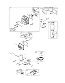 Head-cylinder/wiring harness