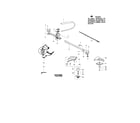 Poulan PPB4000C TYPE 1 trimmer attachment diagram