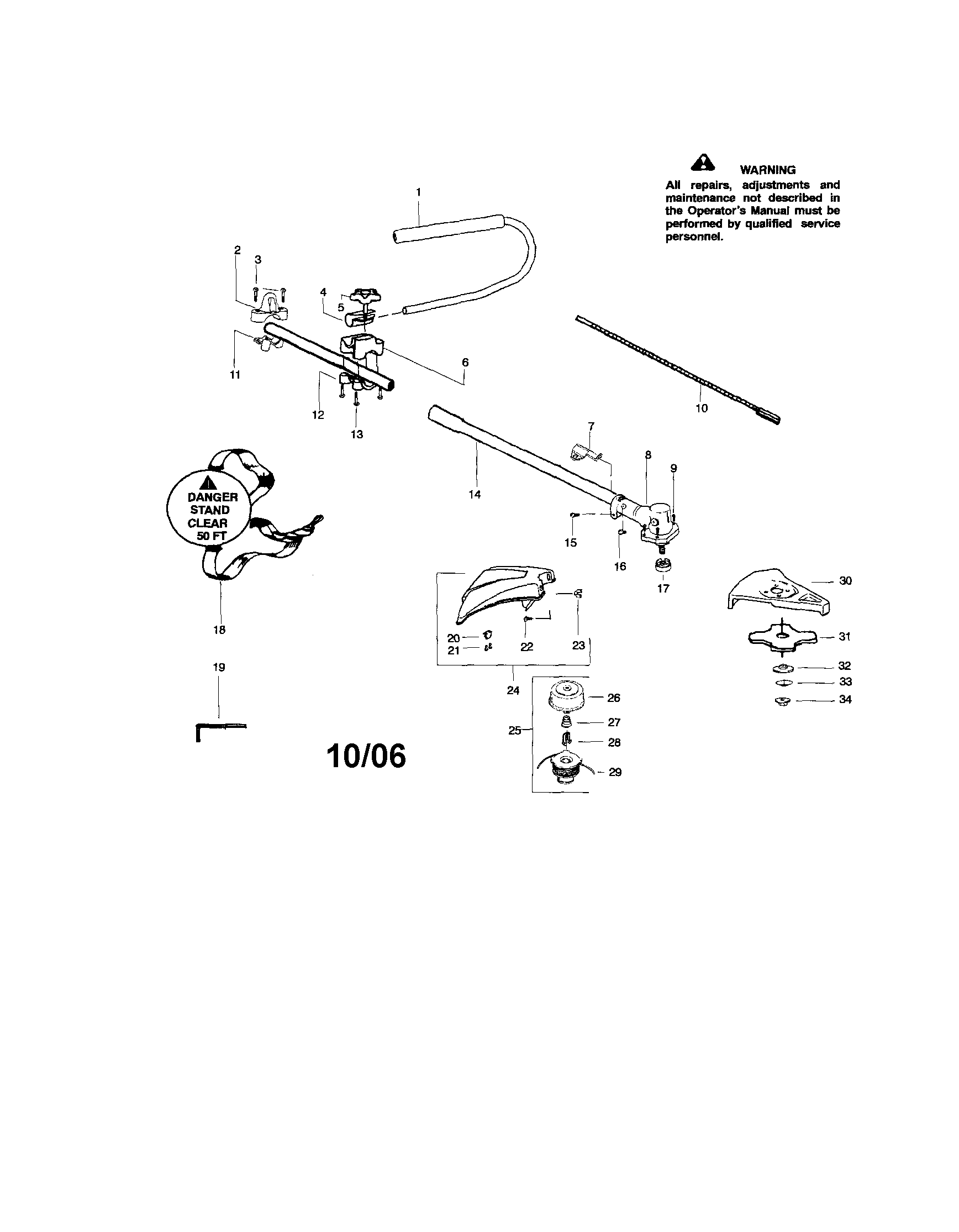 Trimmer attachment