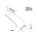 Driveshaft/shield/handle